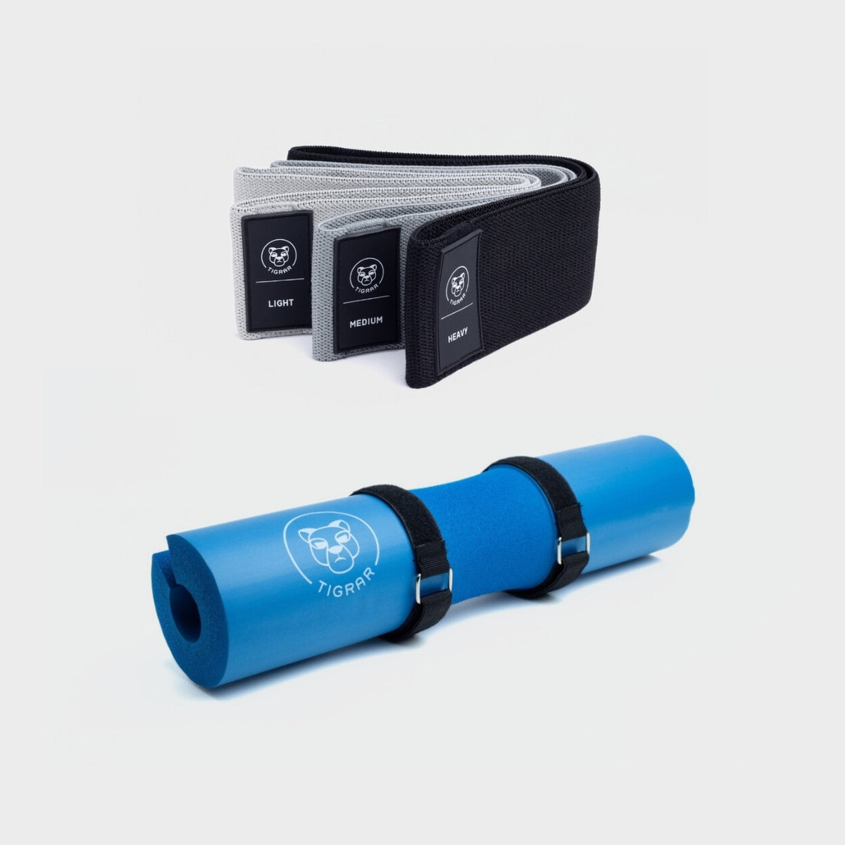 Barbell pad + booty bands - Glute lift duo