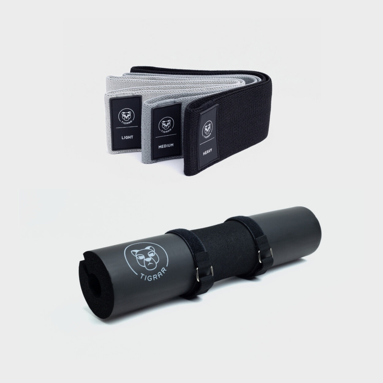 Barbell pad + booty bands - Glute lift duo