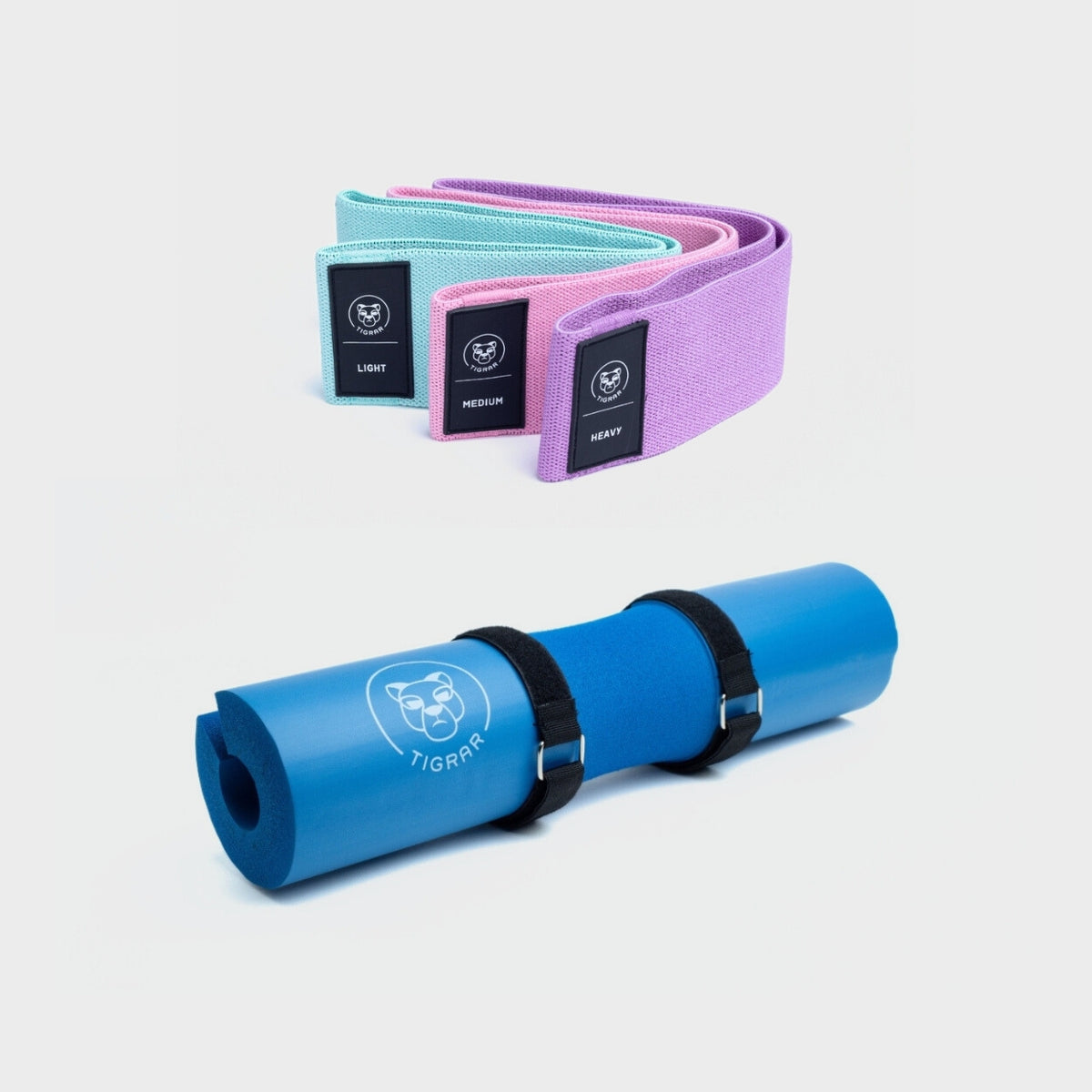 Barbell pad + booty bands - Glute lift duo