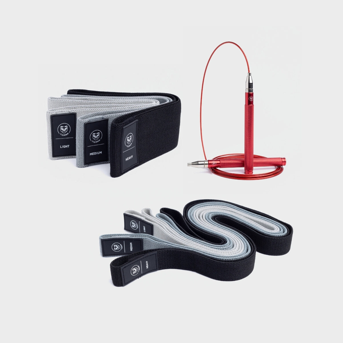 Booty bands + weerstandsbanden + springtouw - Home shape kit