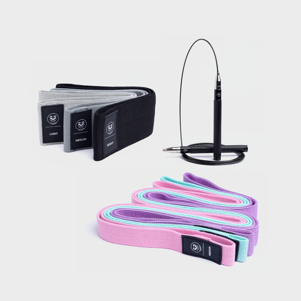 Booty bands + weerstandsbanden + springtouw - Home shape kit