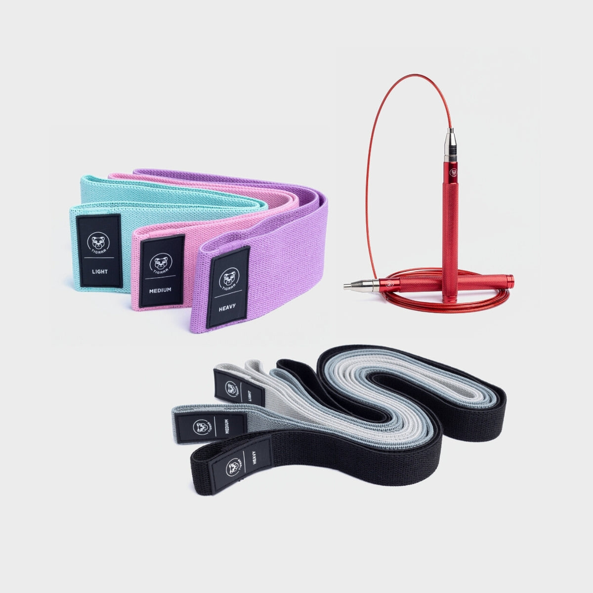 Booty bands + weerstandsbanden + springtouw - Home shape kit