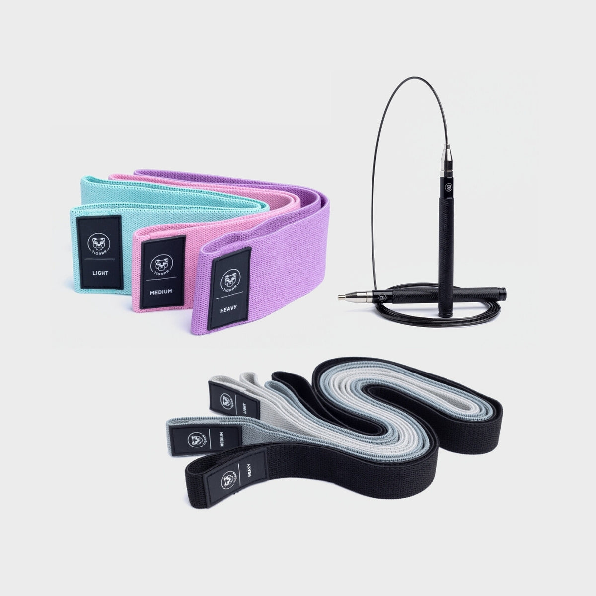Booty bands + weerstandsbanden + springtouw - Home shape kit
