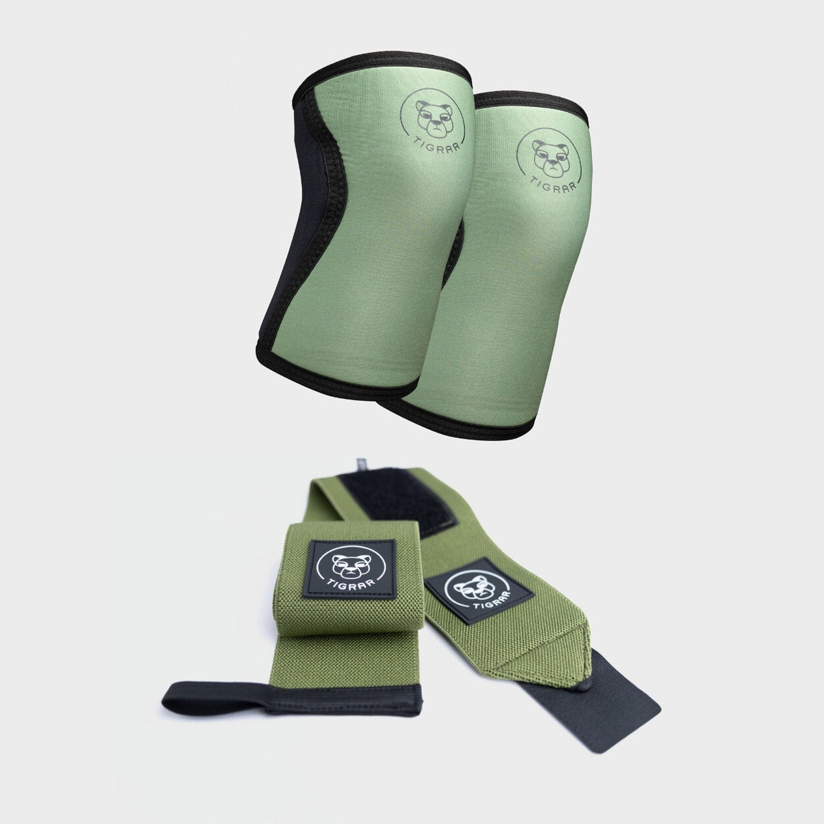 Knee sleeves + wrist wraps - Lift support duo