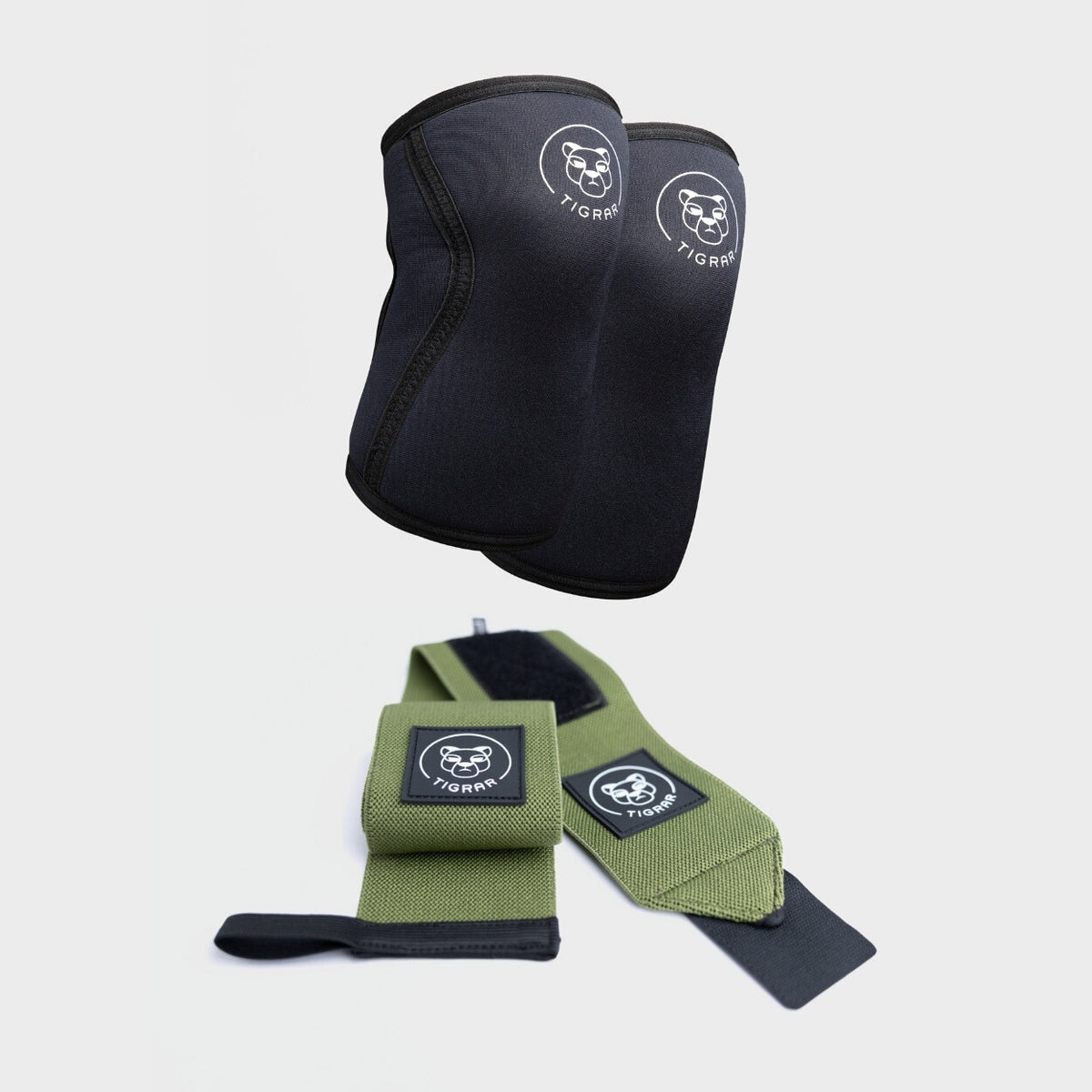 Knee sleeves + wrist wraps - Lift support duo