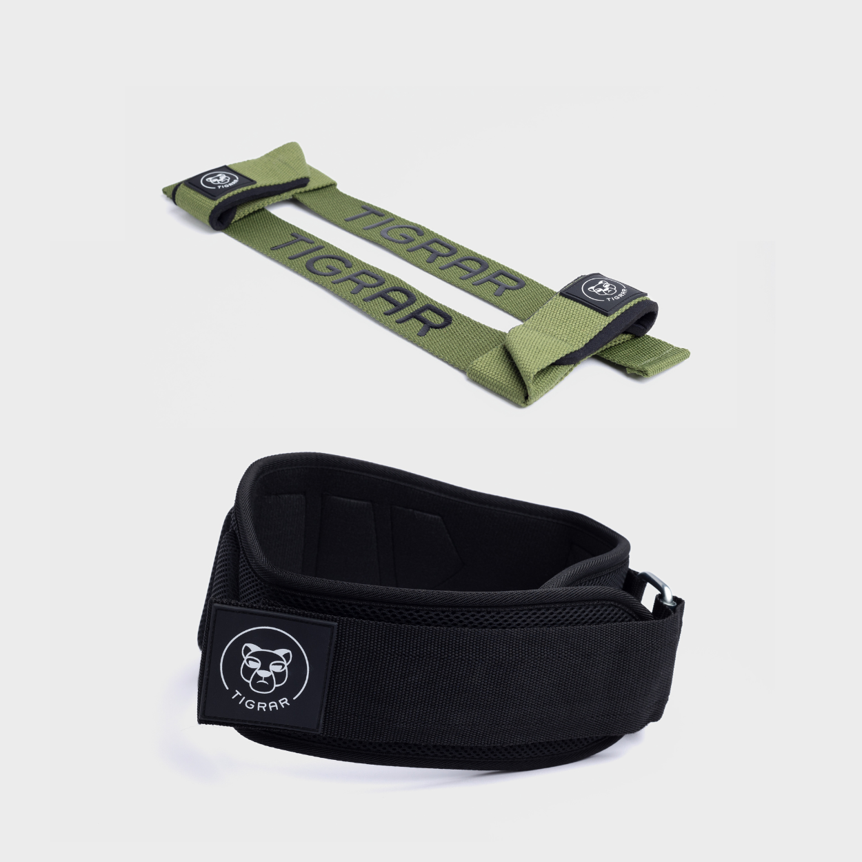 Gym straps and belt