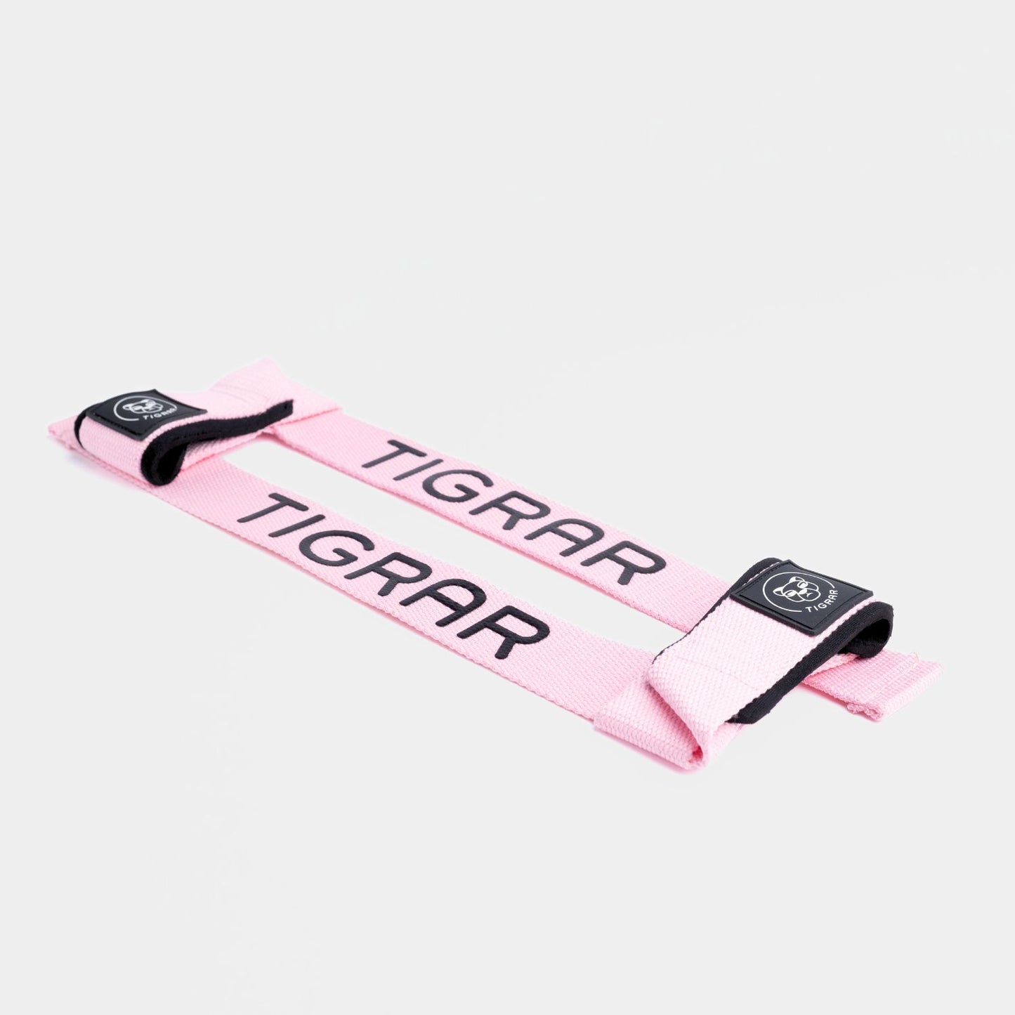Functionele roze Tigrar lifting straps, ideaal voor het verbeteren van de lifting veiligheid en efficiëntie.