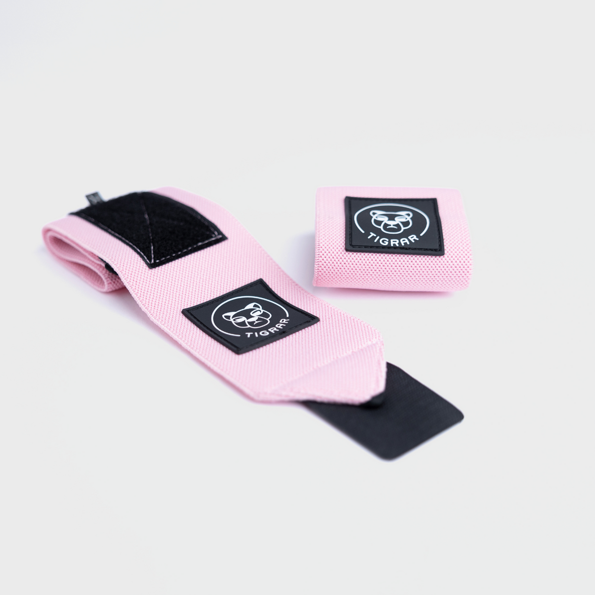 Roze Tigrar wrist wraps set, biedt comfort en polsbescherming tijdens training